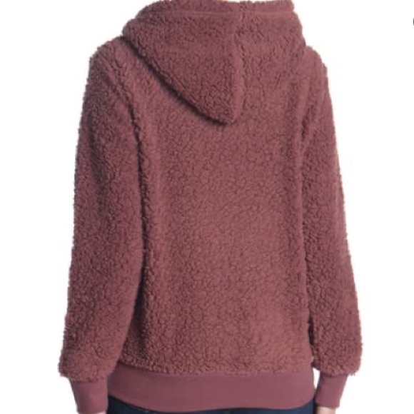 Andrew Marc Teddy Fleece Jacket - Picture 3 of 3